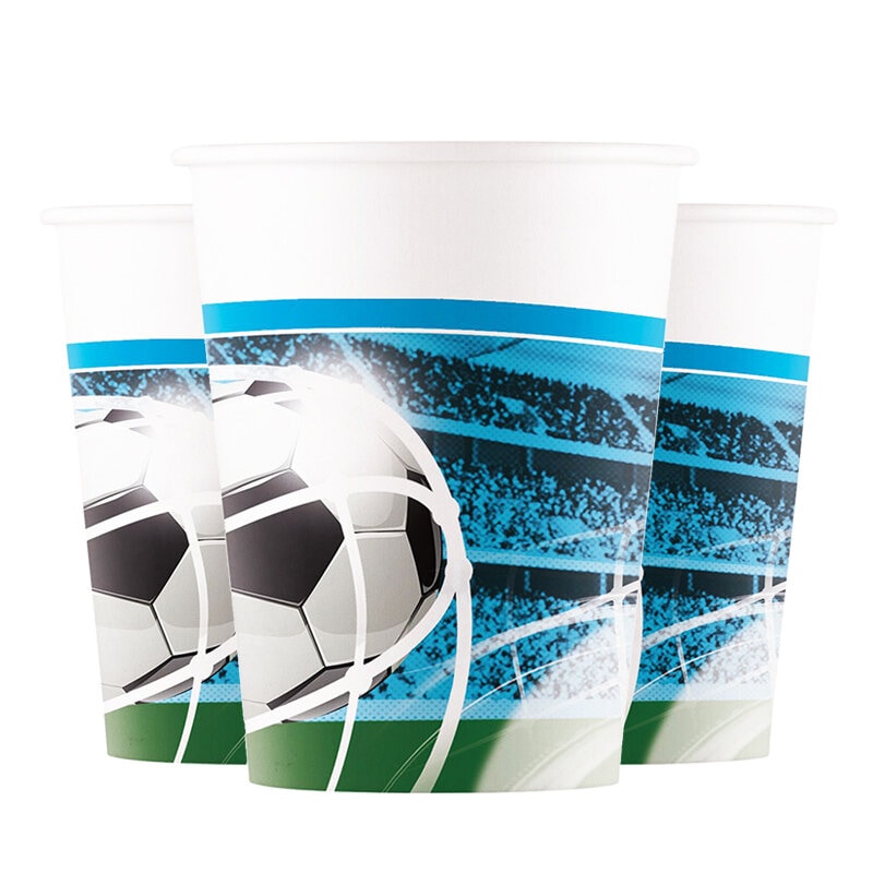 Soccer Fans - Pappmuggar 8-pack