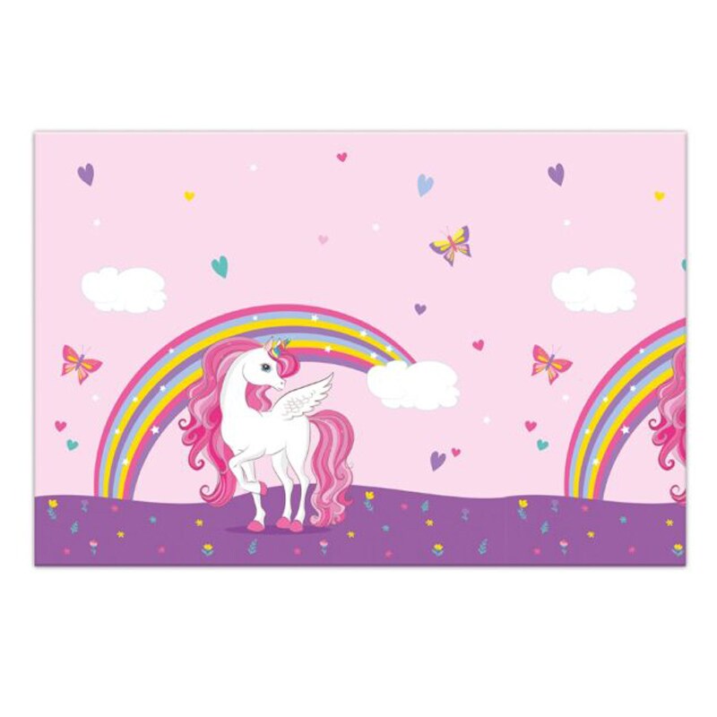 Unicorn Rainbow - Bordsduk 120 x 180 cm