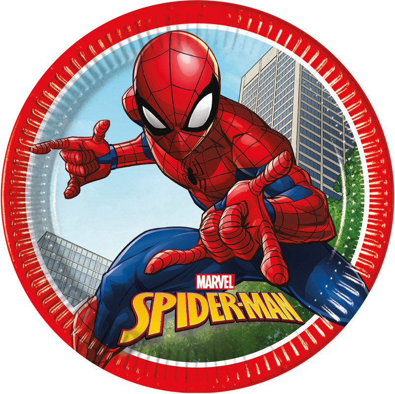 Spiderman - Tallrikar 8-pack