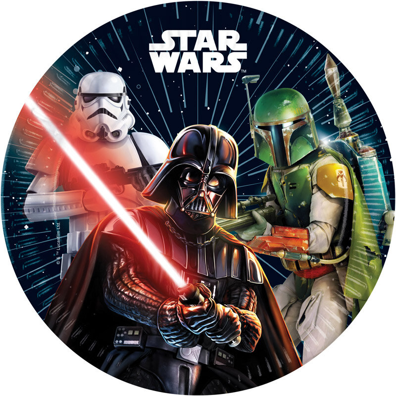 Star Wars Galaxy - Tallrikar 8-pack