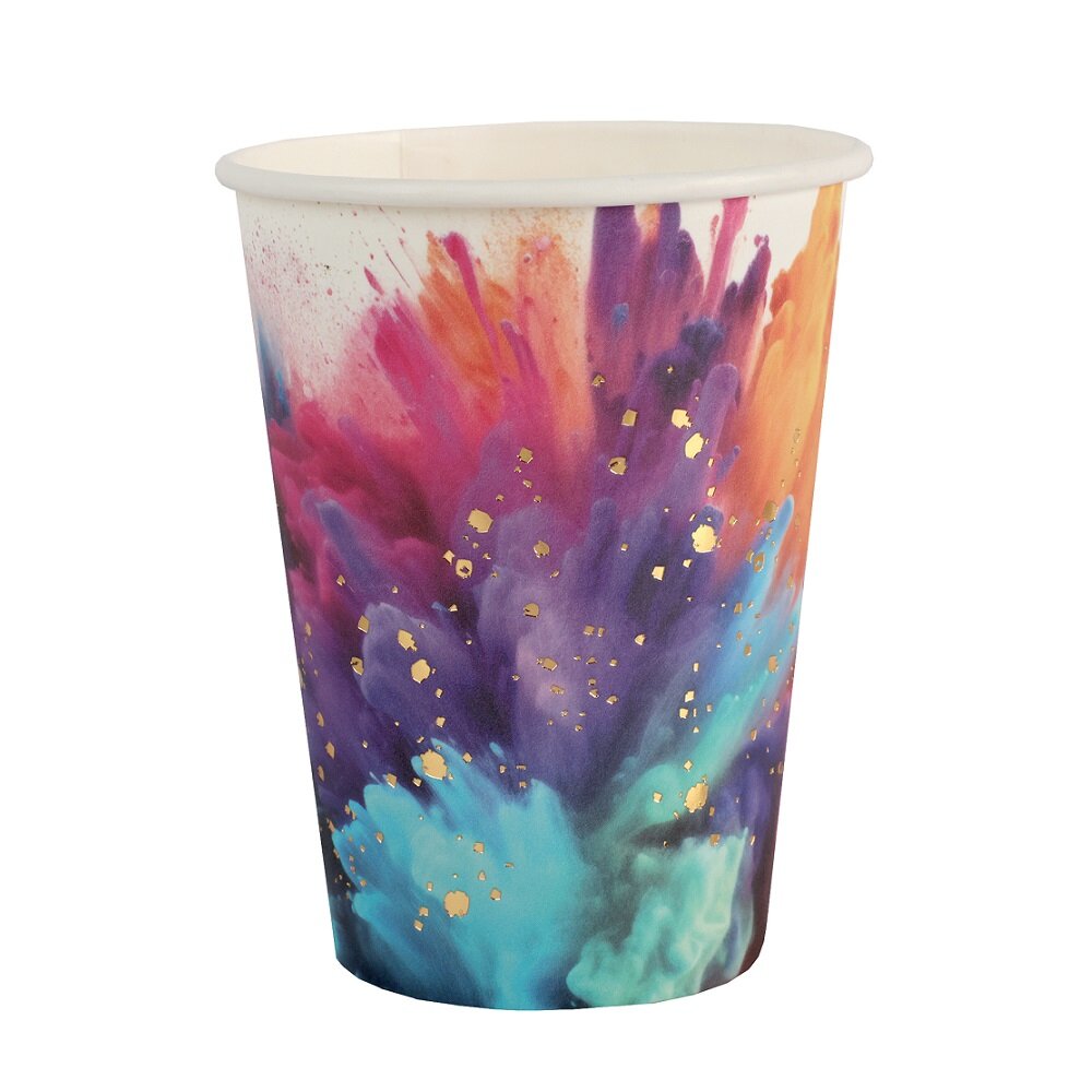 Color Splash Pappmuggar 6-pack