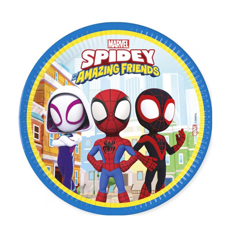 Spidey And His Amazing Friends - Assietter 8-pack