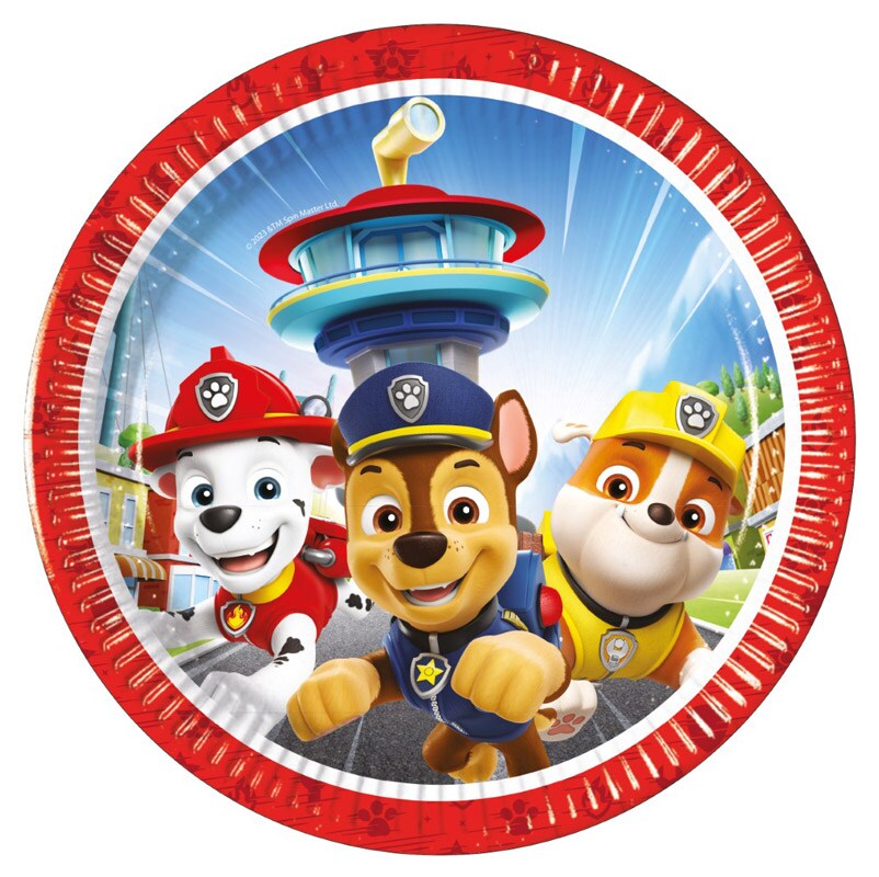 Paw Patrol - Assietter 8-pack