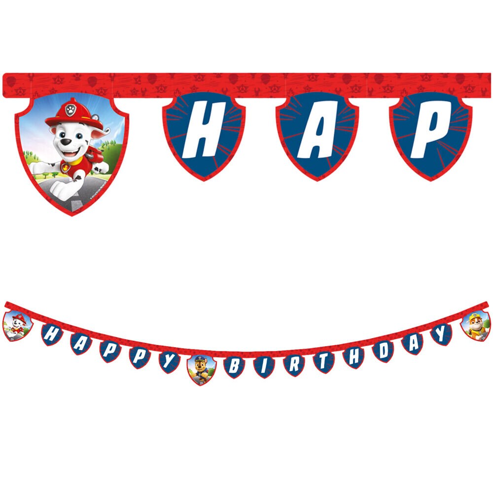 Paw Patrol Girlang Happy Birthday