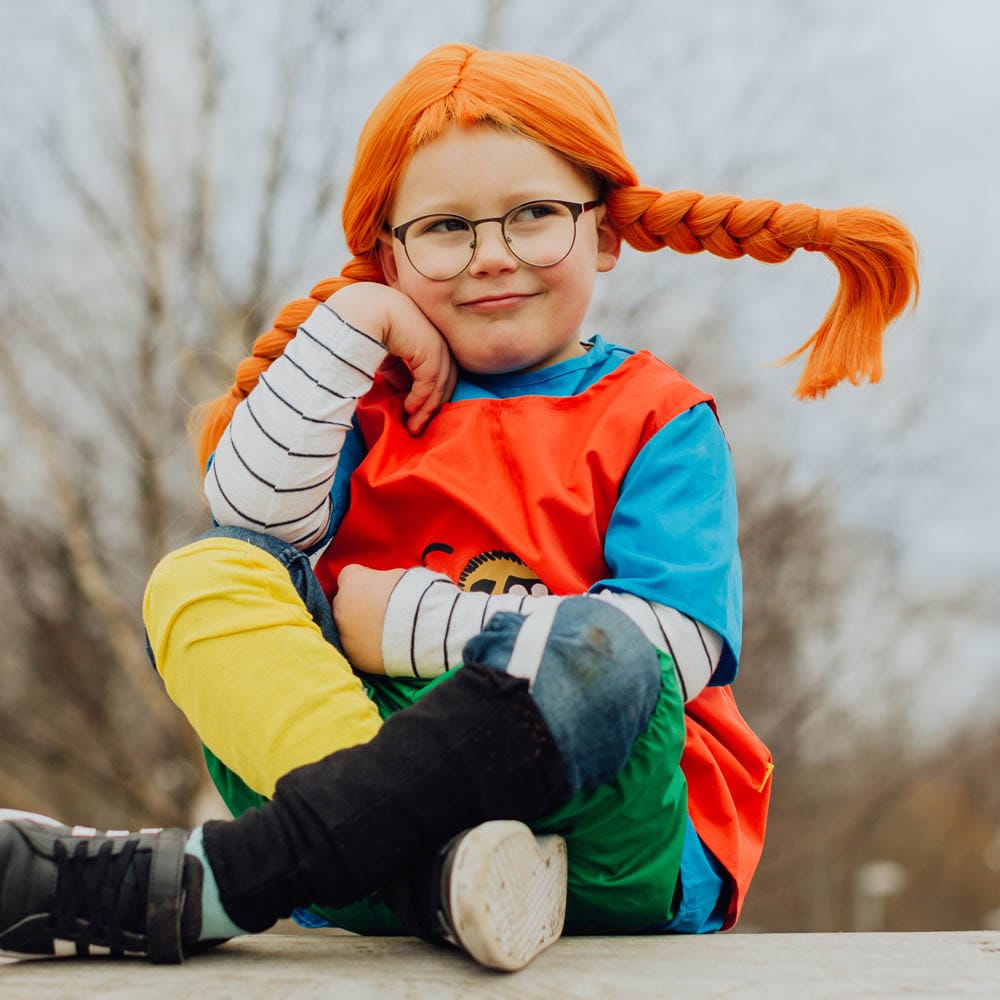 Pippi, Maskeraddräkt Barn 2-6 år