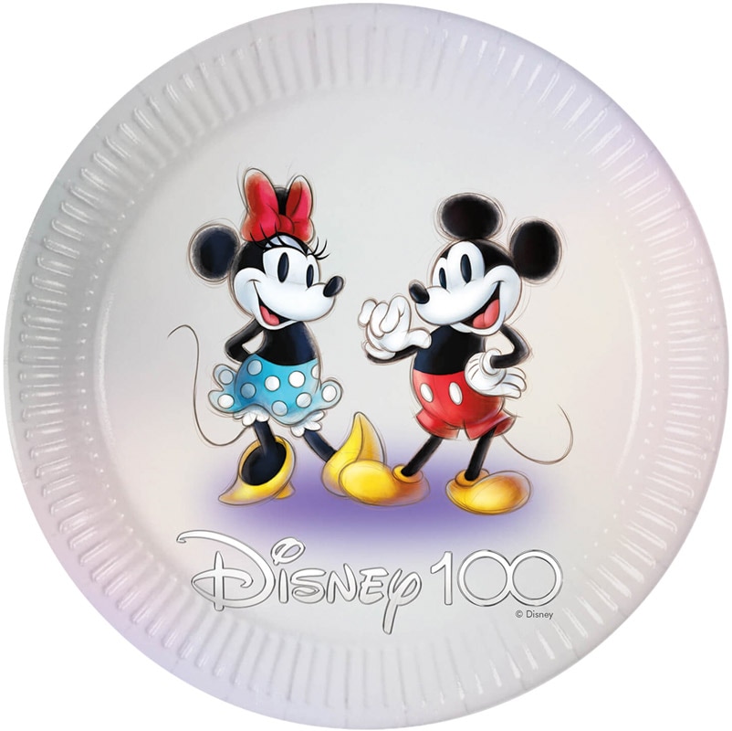 Disney 100 Anniversary - Tallrikar 8-pack