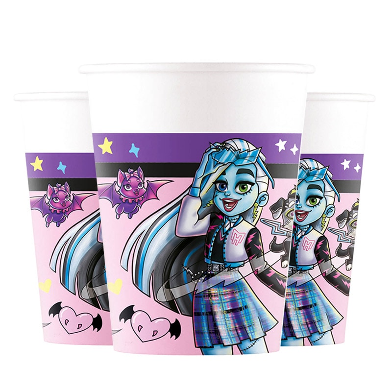 Monster High - Pappmuggar 8-pack