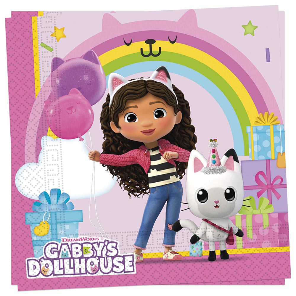 Gabby´s Dollhouse - Servetter 20-pack