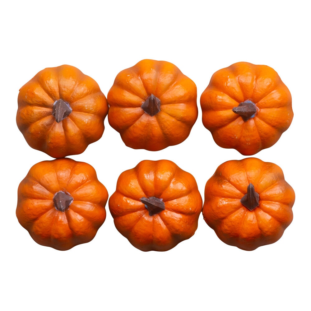 Dekorationspumpor i plast 6-pack