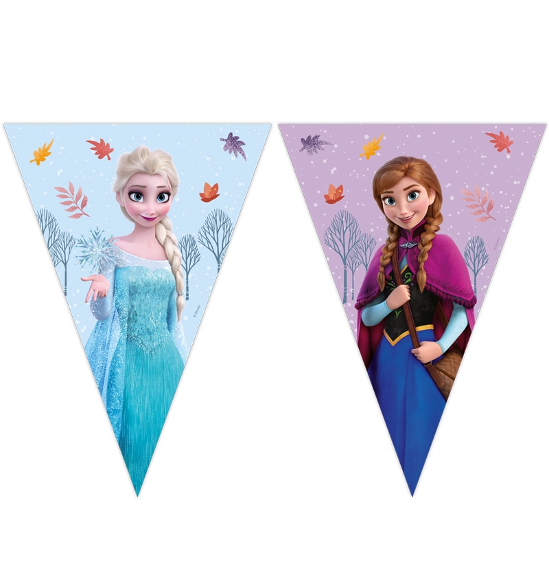 Disney Frost - Flaggirlang av papper 230 cm