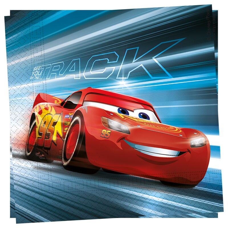 Disney Bilar - Servetter 20-pack