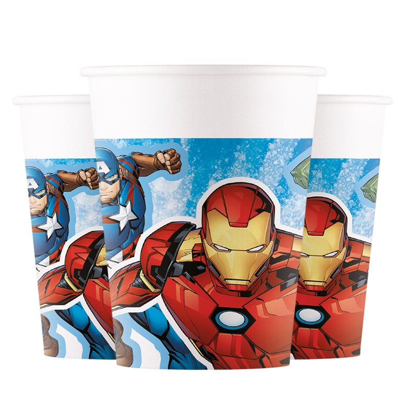 Avengers - Pappmuggar 8-pack