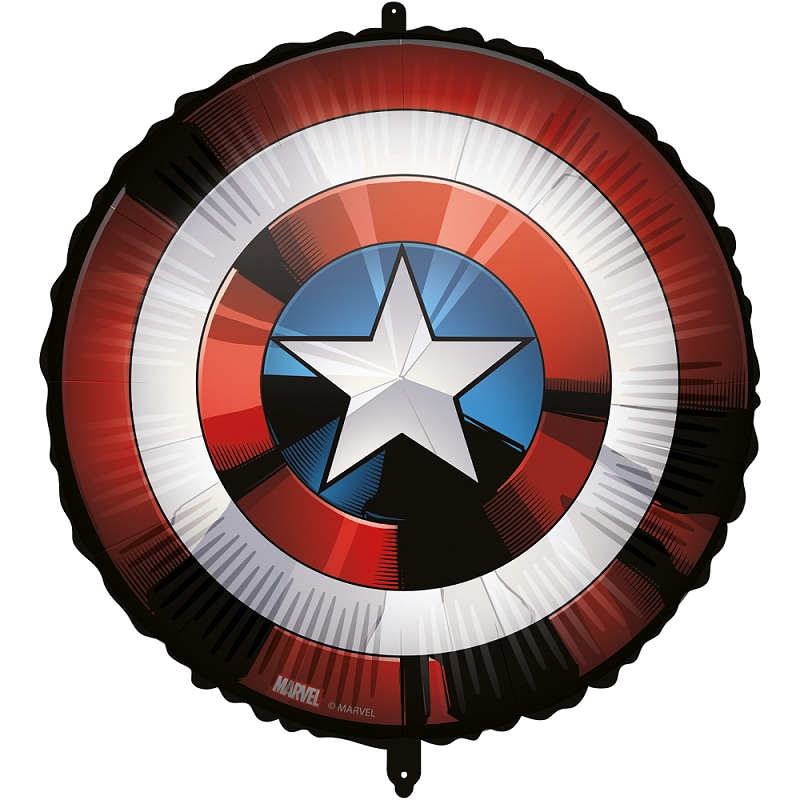 Captain America - Folieballong med ballongvikt 46 cm