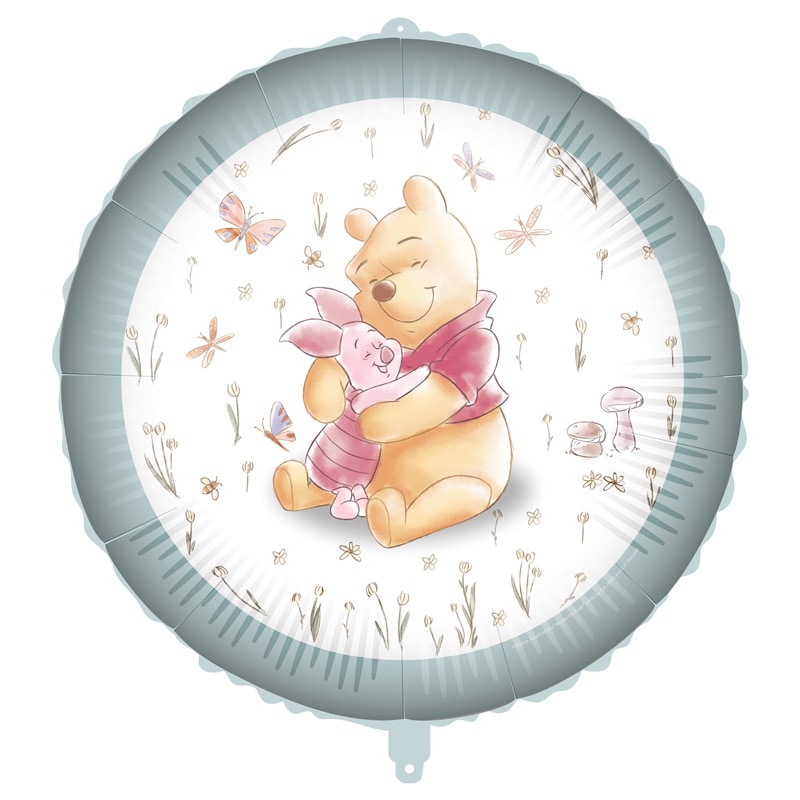 Nalle Puh Folieballong med ballongvikt