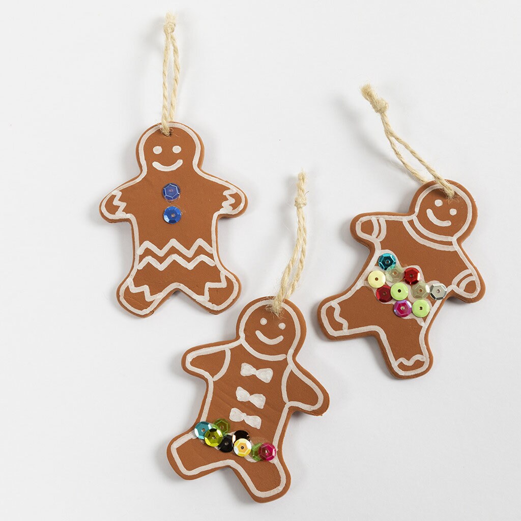 Julpyssel Modellera Hjärtan & Pepparkaksgubbar