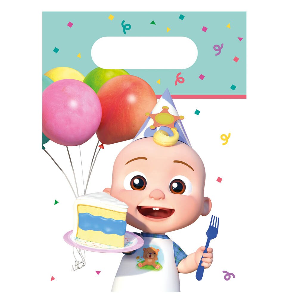 Cocomelon - Kalaspåsar av papper 4-pack