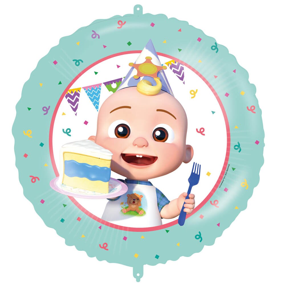 Cocomelon - Folieballong med ballongvikt