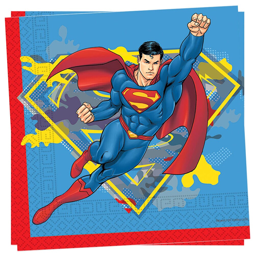 Superman - Servetter 20-pack