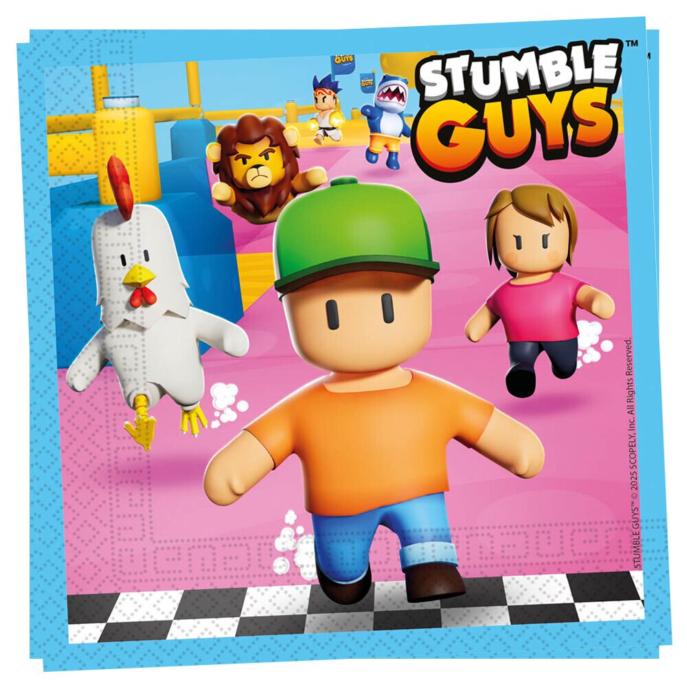 Stumble Guys - Servetter 20-pack