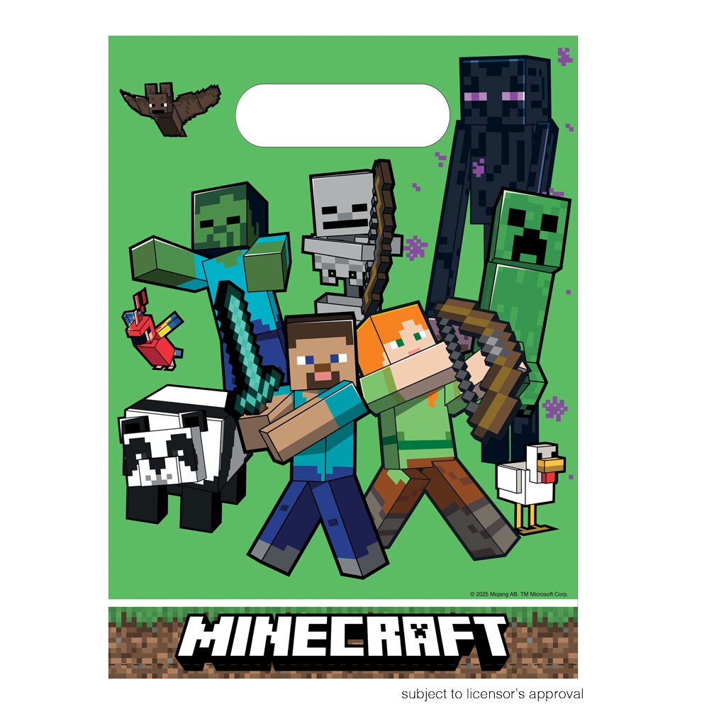Minecraft Kalaspåsar 6-pack