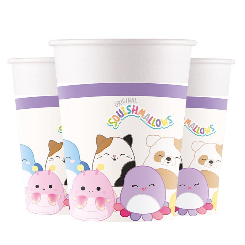 Squishmallows - Pappmuggar 8-pack