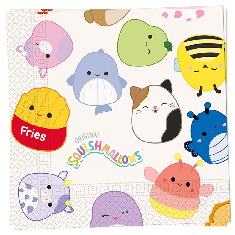 Squishmallows - Servetter 20-pack