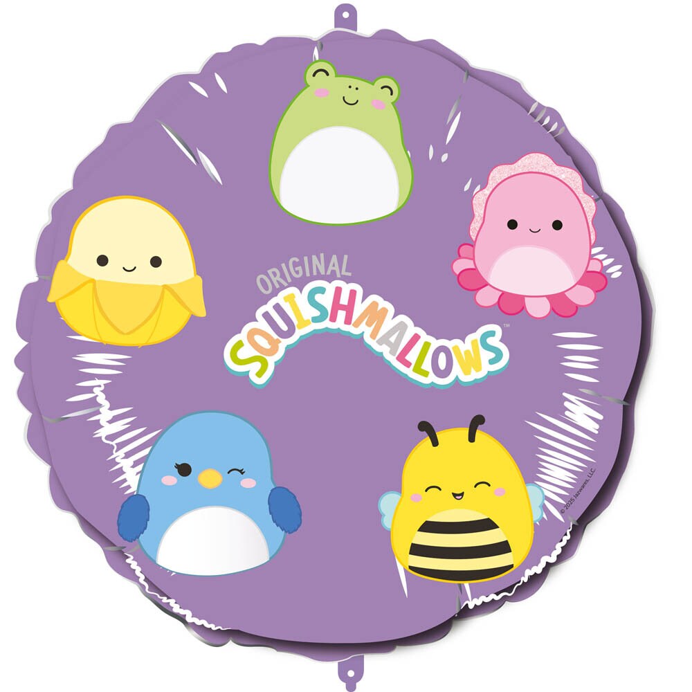 Squishmallows - Folieballong med ballongvikt