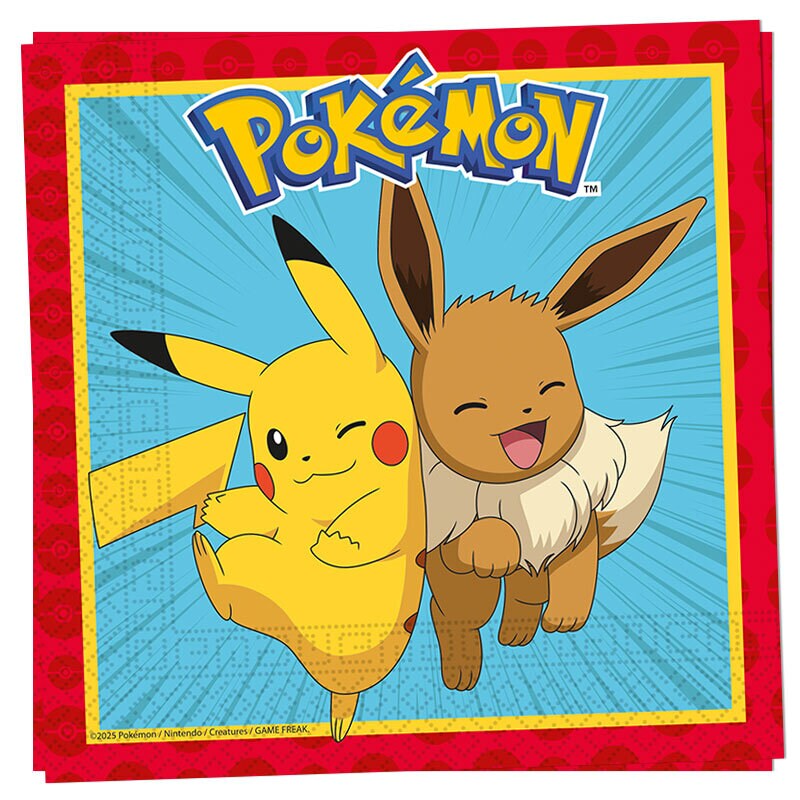 Pokémon - Servetter 20-pack