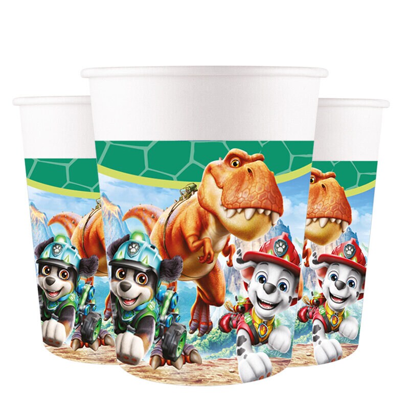 Paw Patrol Dino Movie Pappmuggar 8-pack