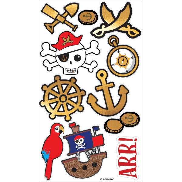 Pirates Map, Tatueringar 11-pack