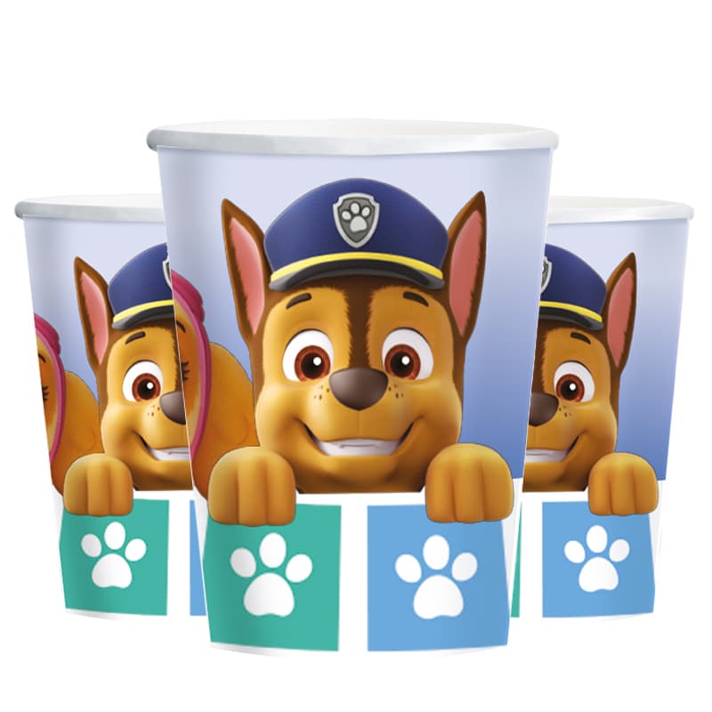 Paw Patrol Party - Pappmuggar 8-pack