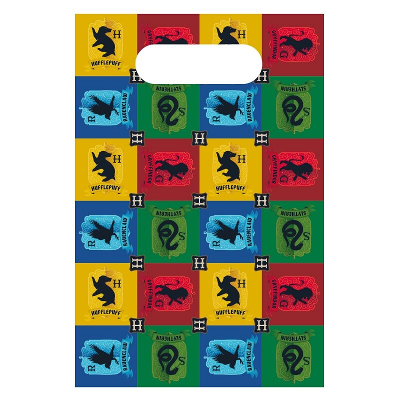 Harry Potter Houses - Kalaspåsar i papper 8-pack