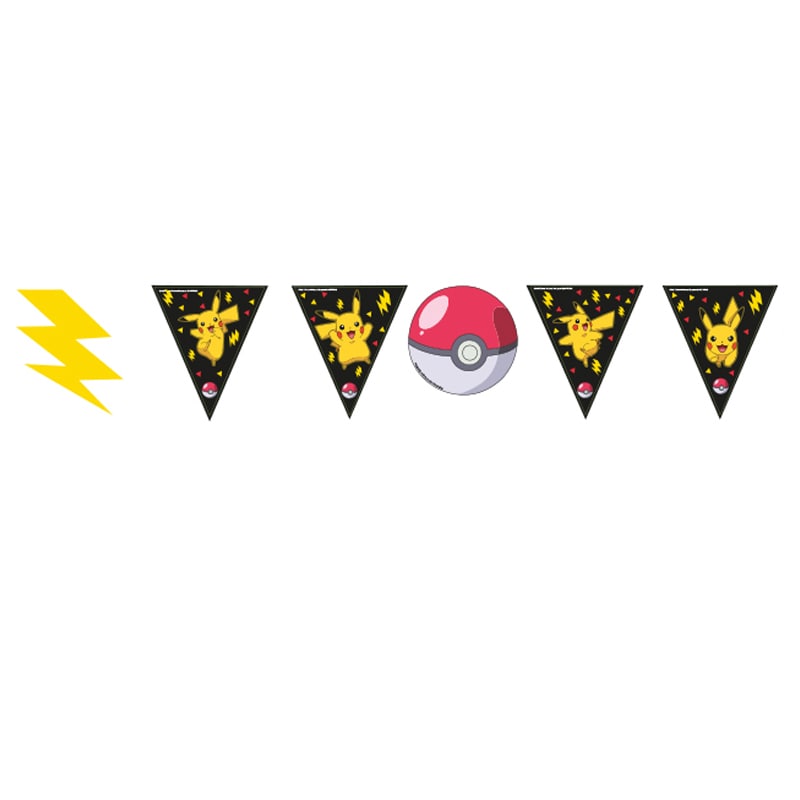 Pokémon Pikachu - Flaggirlang 330 cm