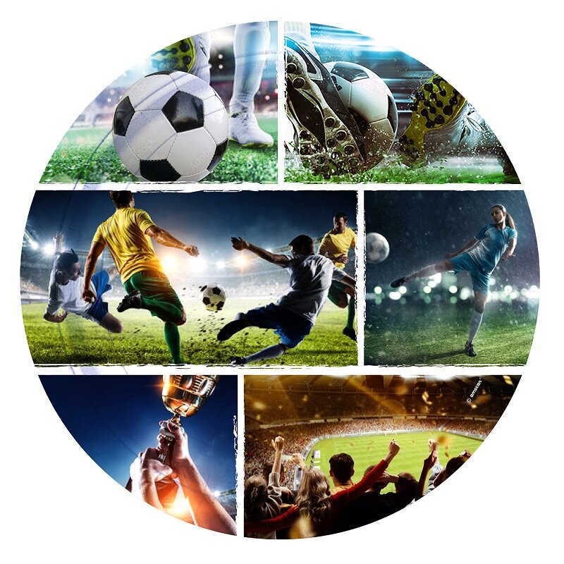 Kick it! Fotboll - Tallrikar 8-pack