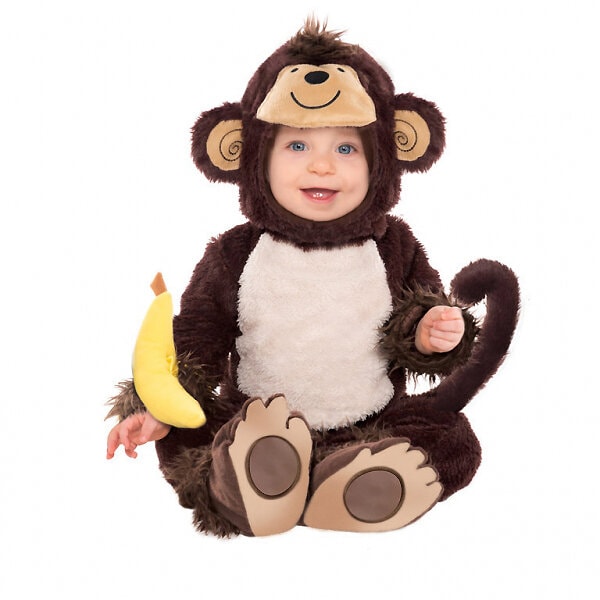 Maskeraddräkt Baby - Monkey Around 12-18 månader