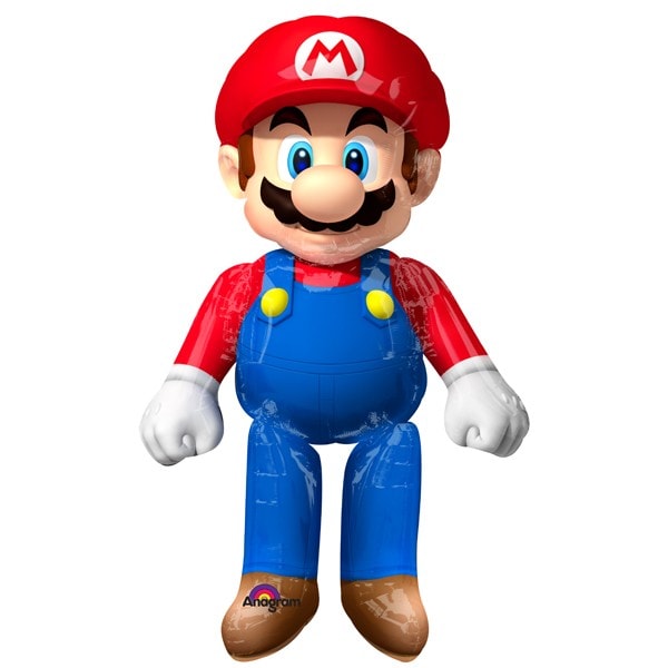 Super Mario - Airwalkerballong 152 cm