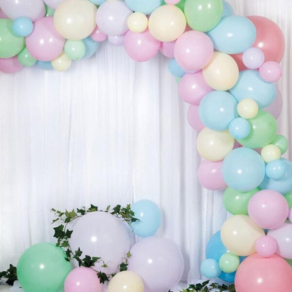 DIY Deluxe Ballongbåge - Pastell