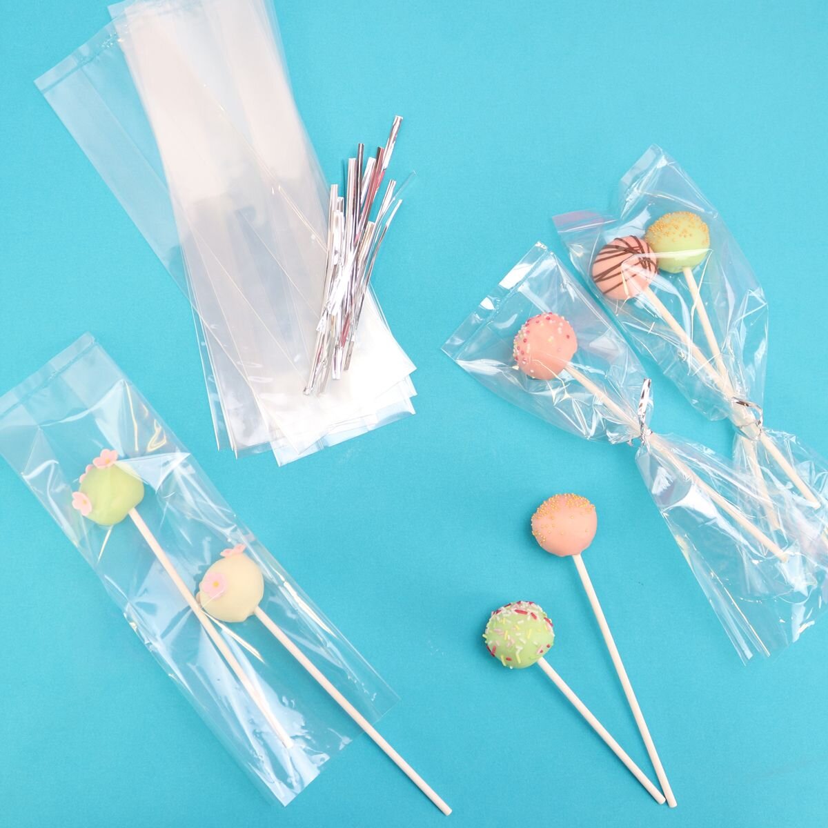 PME - Cake Pops påsar 25-pack