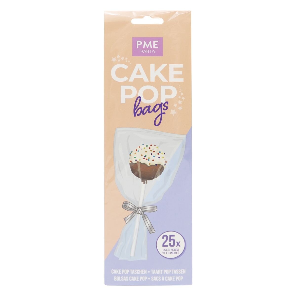 PME - Cake Pops påsar 25-pack