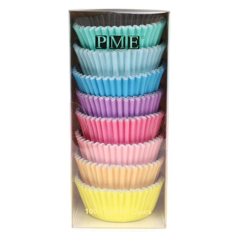 PME - Muffinsformar i Pastell 100-pack