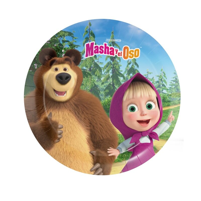 Masha och Björnen Assietter 8-pack