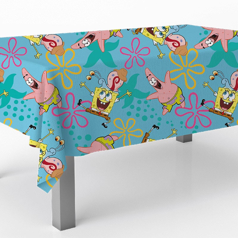 SvampBob - Bordsduk 120 x 180 cm