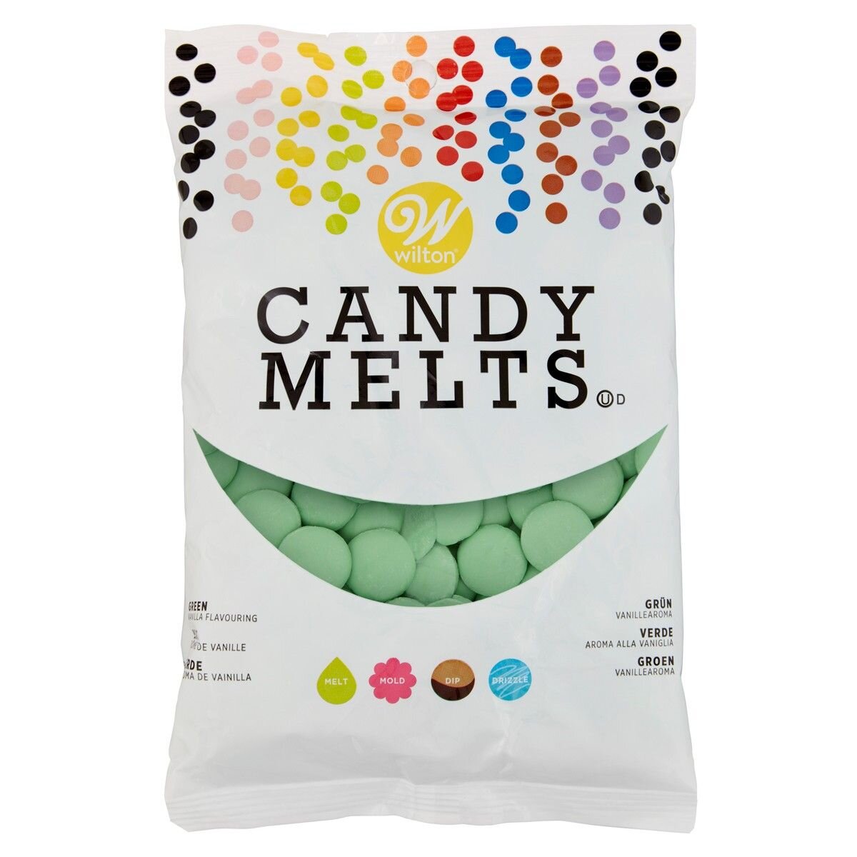 Wilton - Candy Melts grön 340 gram