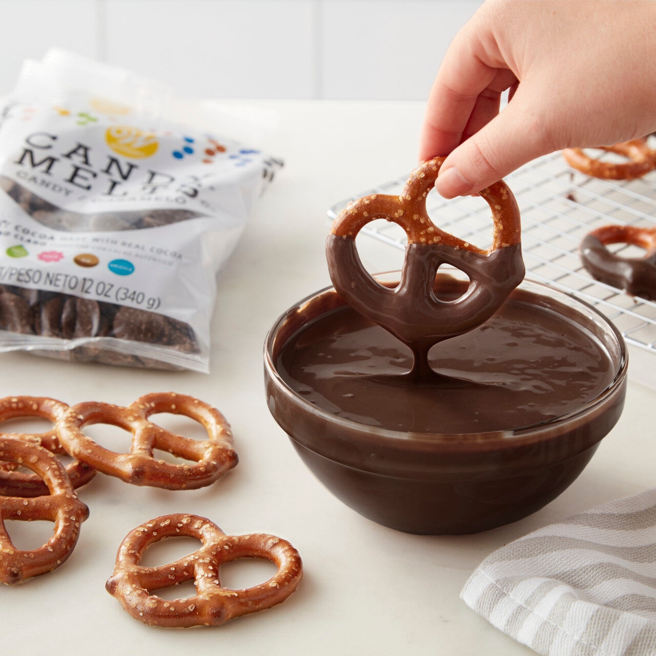 Wilton Candy Melts® 125g - Mörk Choklad