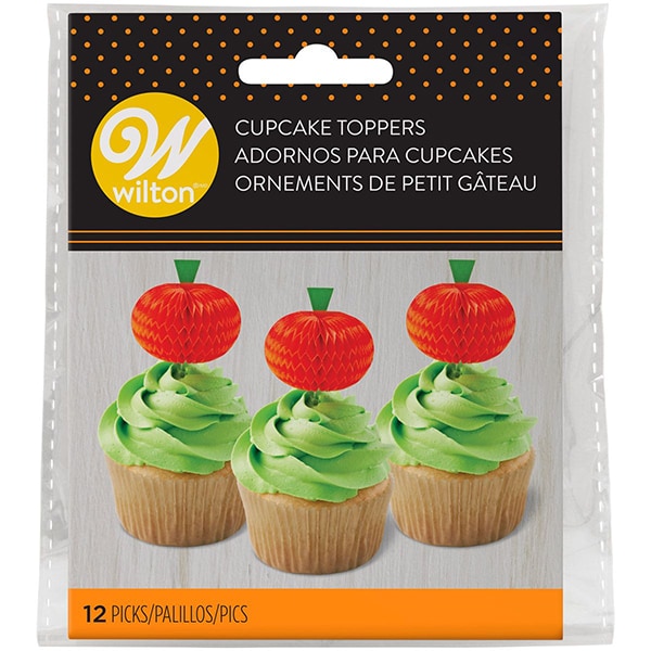 Wilton - Cake Toppers pumpor 12-pack