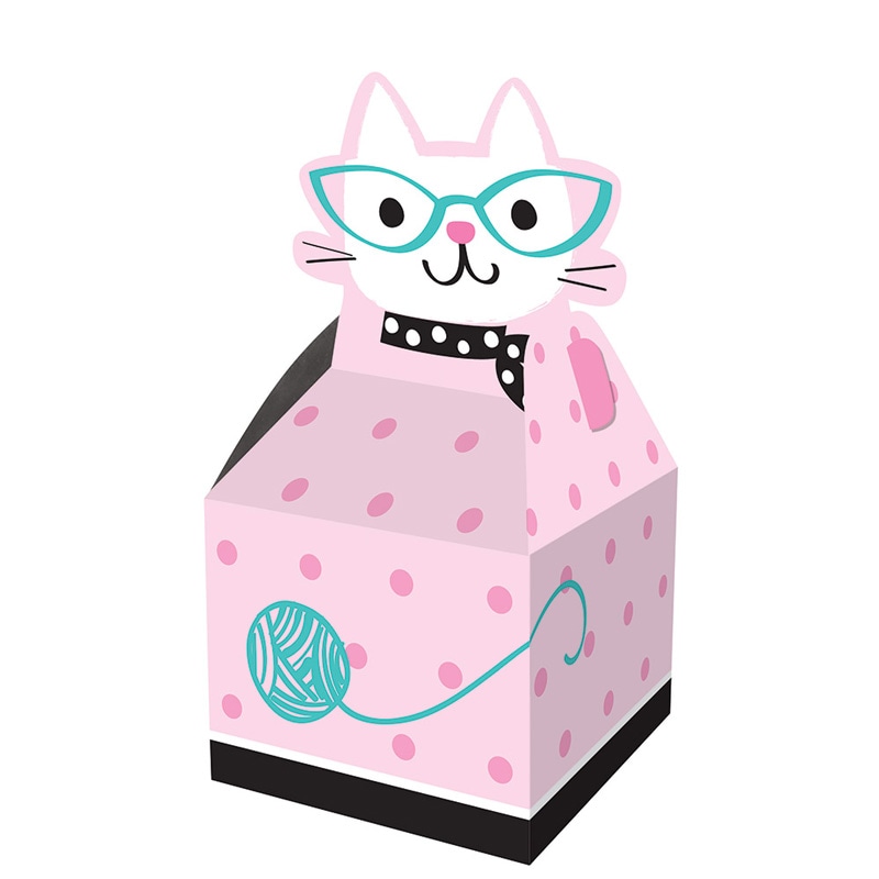 Cat Party, Partyboxar i papp 8-pack