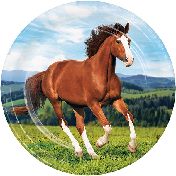 Horse and Pony, Tallrikar 8-pack