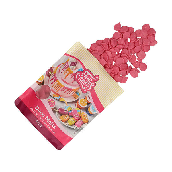 FunCakes - Deco Melts Rosa 250 gram