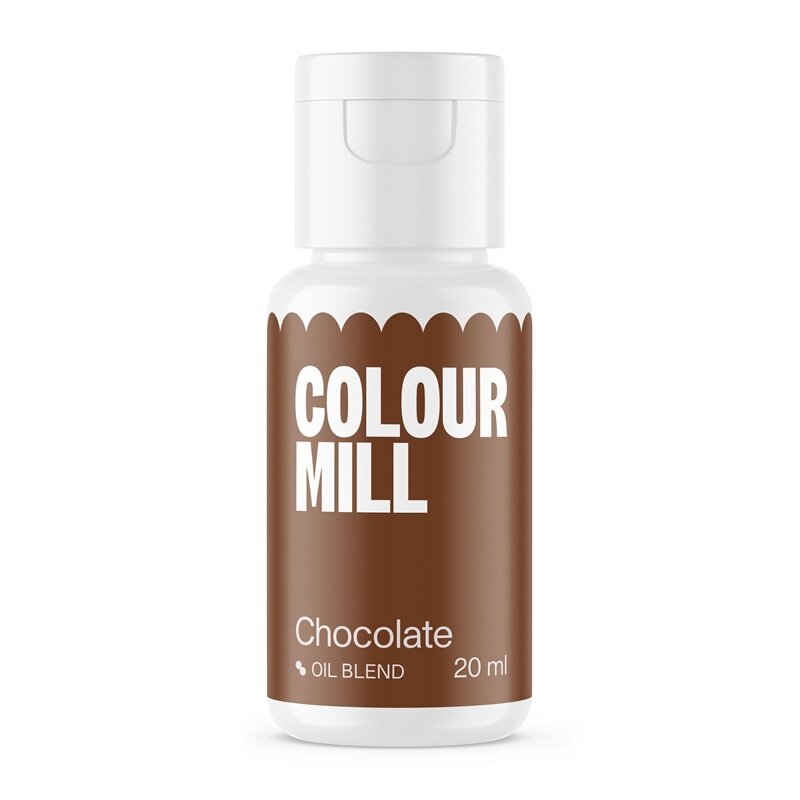 Colour Mill Oljebaserad ätbar färg chokladbrun 20 ml
