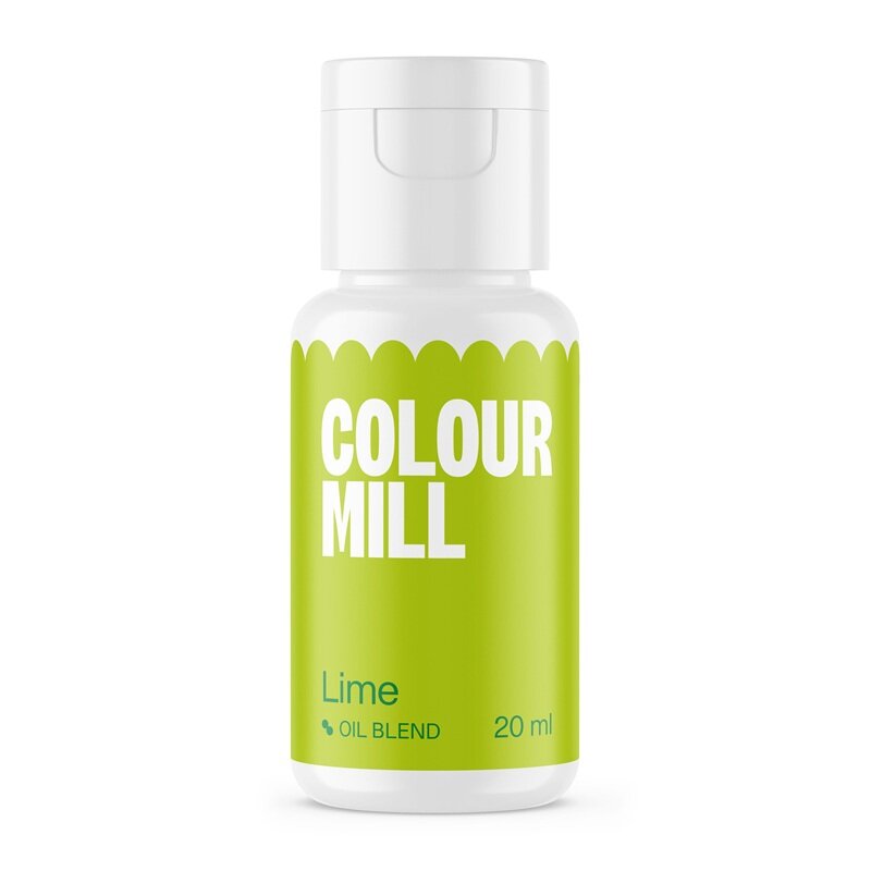 Colour Mill Oljebaserad ätbar färg limegrön 20 ml